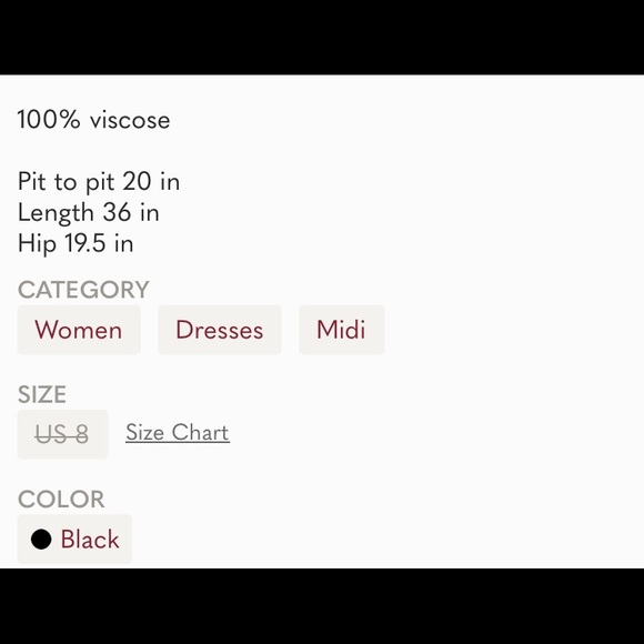 Sandro Dress black tiered sz 3 or 8 US - Picture 6 of 6